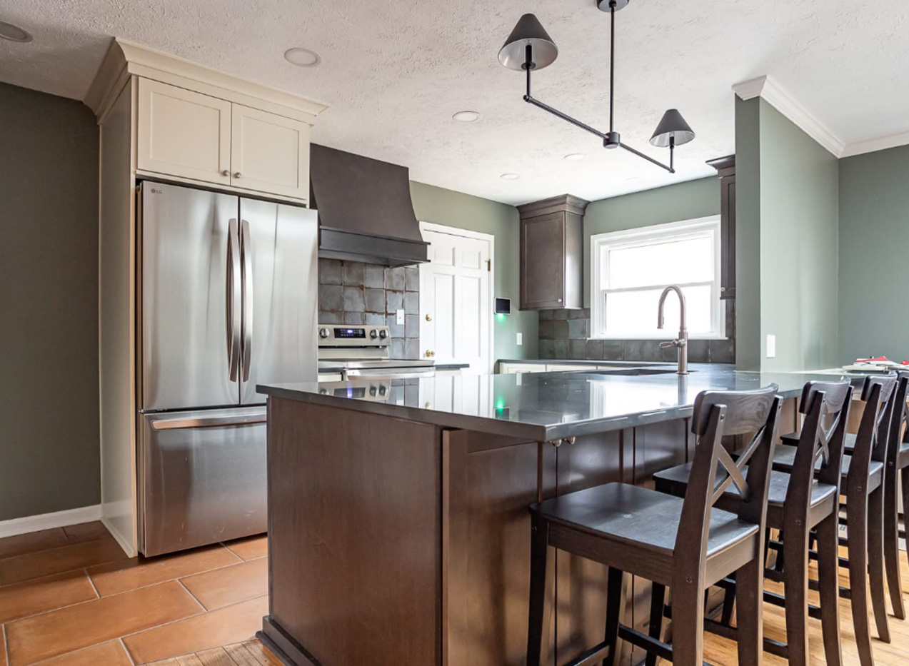 Custom kitchen design with elevated finishes